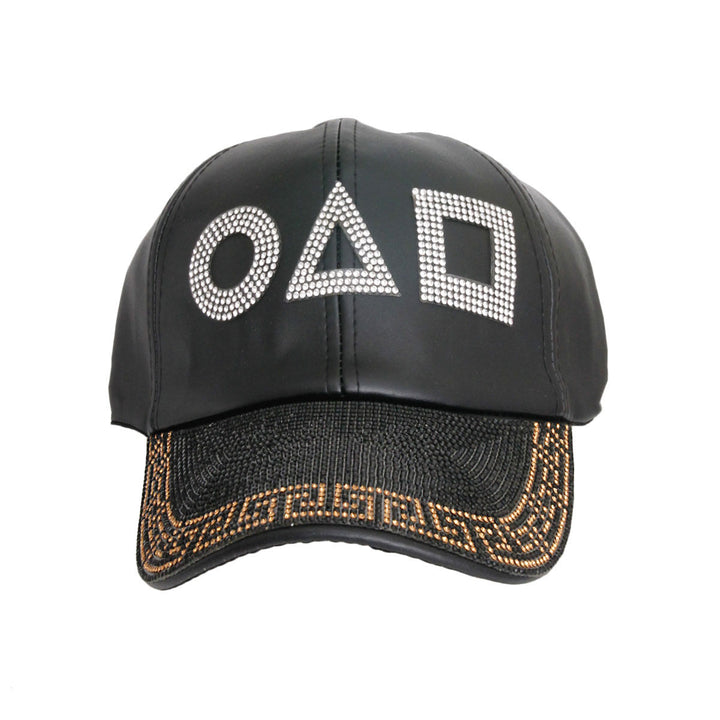 Black Leather Games Hat