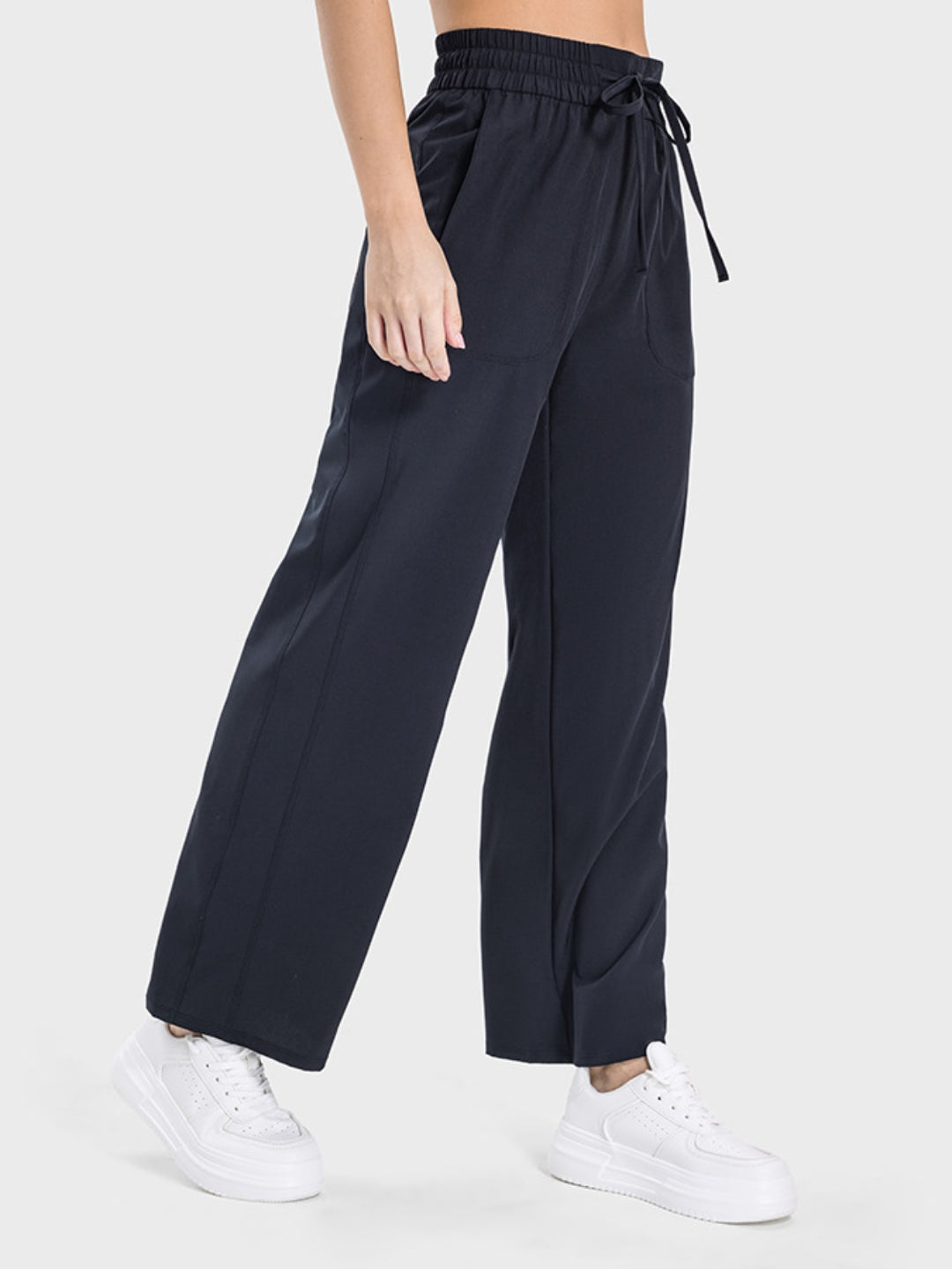 Millennia Drawstring Pocketed Active Pants