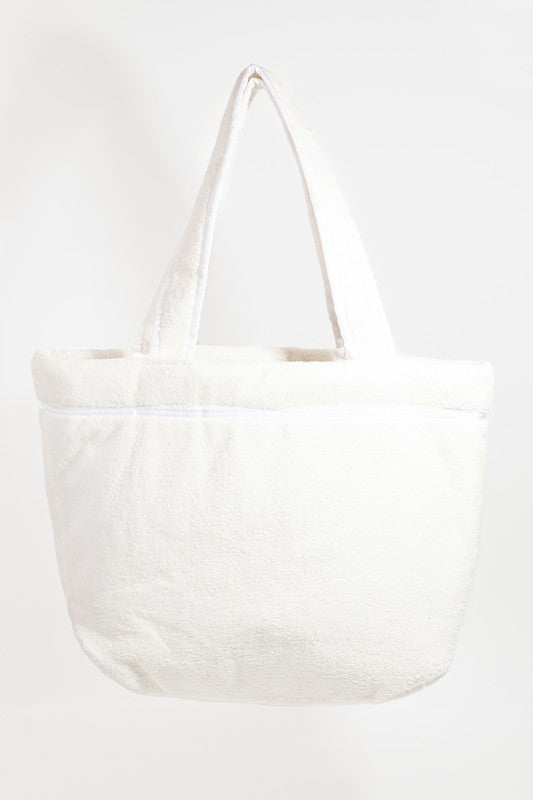 Fame Square Microfiber Tote Bag