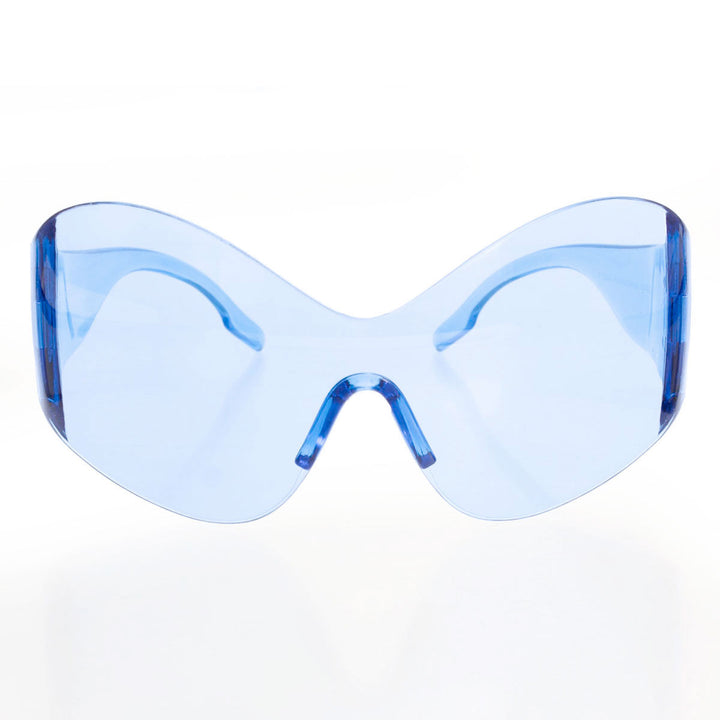 Sunglasses Butterfly Mask Blue Eyewear for Women